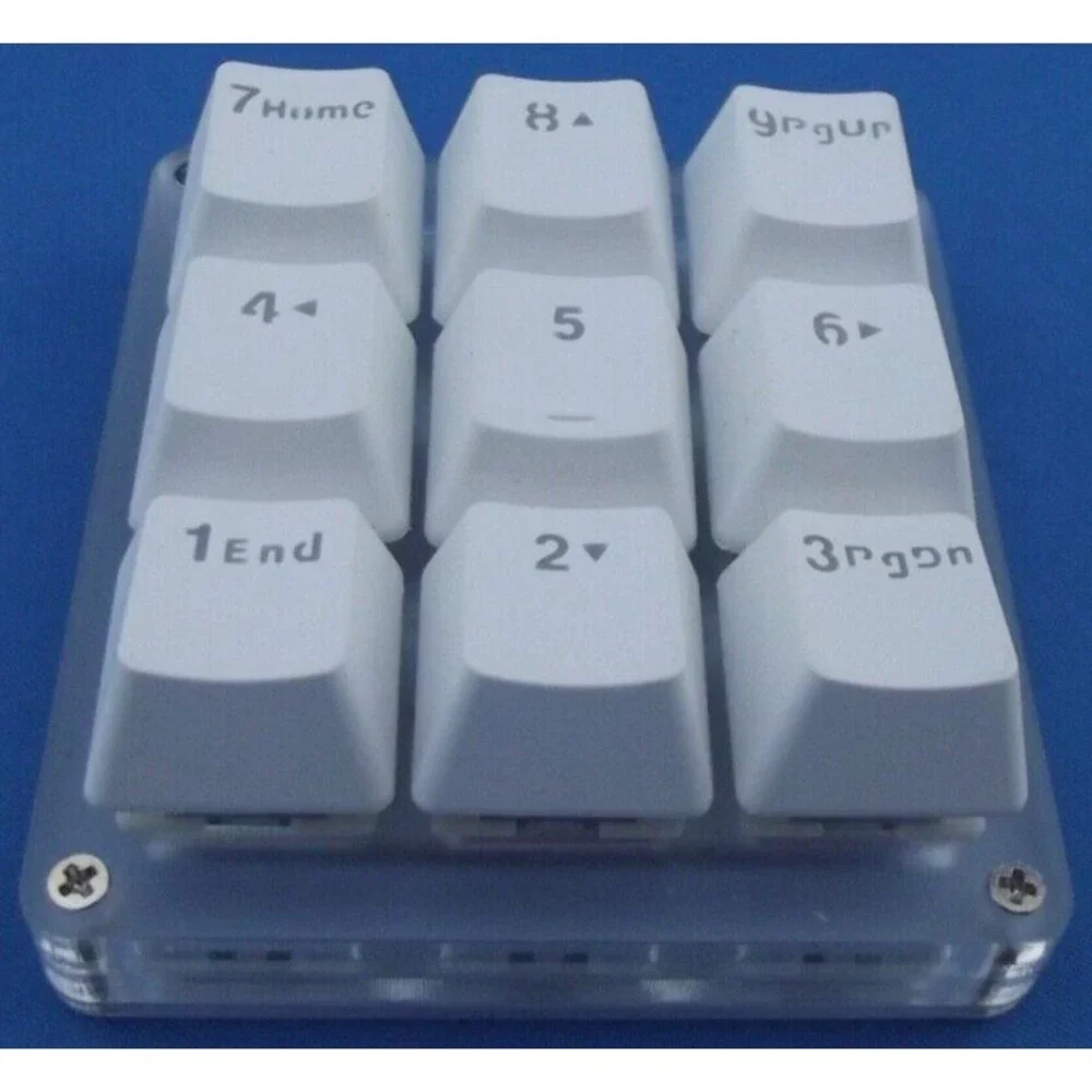 9 Key Qmk Hotswap Support Function Type C Mx Switches Mechanical Keyboard Numpad